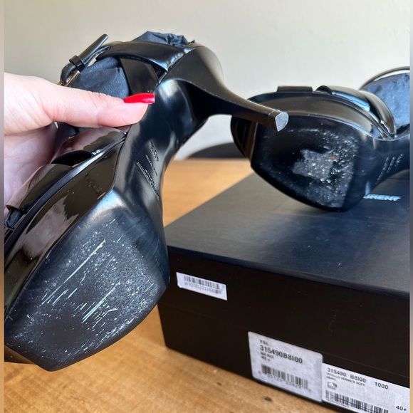 TRIBUTE PLATFORM SANDALS IN PATENT LEATHER
BLACK - Picture 4 of 6